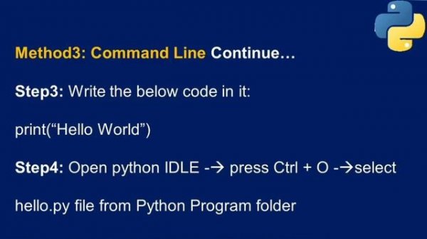 Hello World in Python