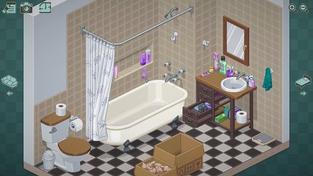 Unpacking   Полное прохождение на русском