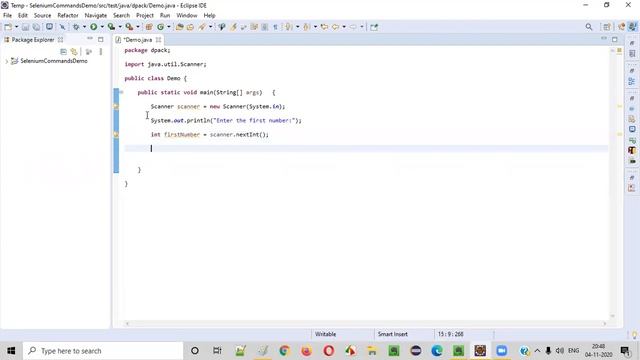 Java program which intakes two numbers and finds the quotient and reminder смотреть онлайн