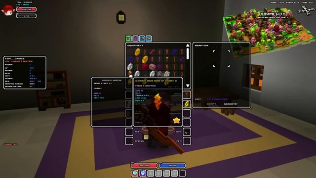 Cube World How to Adapt Equipment To Your Power Level! смотреть онлайн