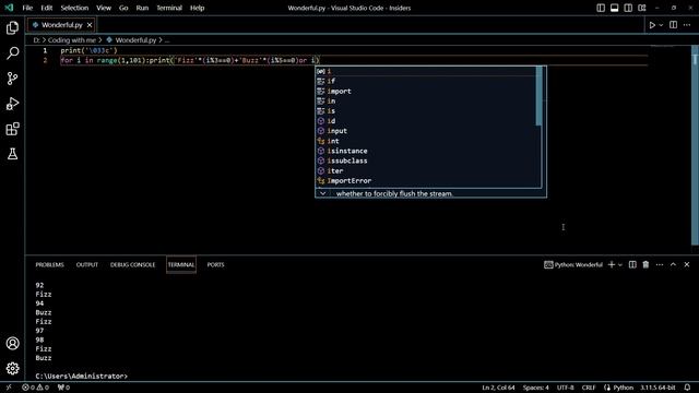 Python FizzBuzz Tutorial - Understanding Looping and Conditionals Artificial Intelligence Code Code смотреть онлайн