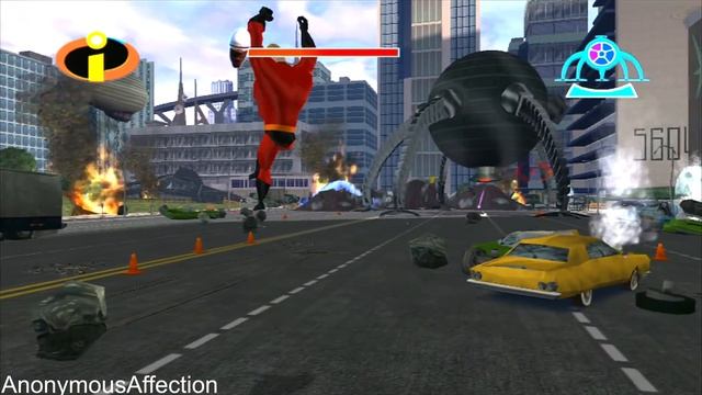 The Incredibles Walkthrough - Ending & Credits - Level 18: Save The World (All Collectibles) смотреть онлайн