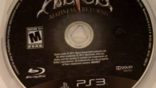 Alice Madness Returns PS3 Unboxing смотреть онлайн