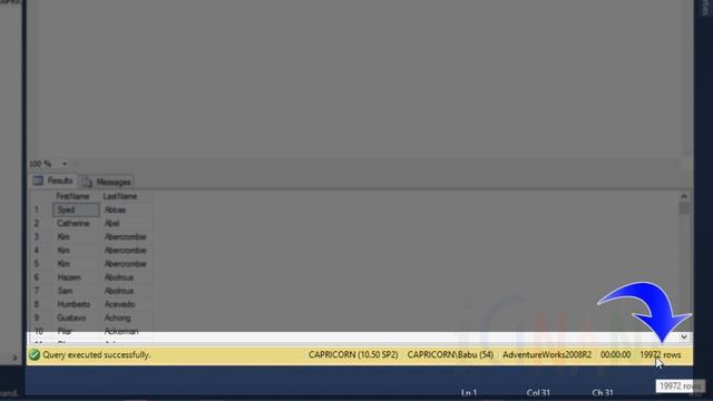 SS2012 -- Ch.02:E -- Query Editor (SSMS 2012) смотреть онлайн