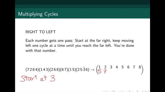 Introduction to Permutations, Part 3: Multiplying Cycles смотреть онлайн