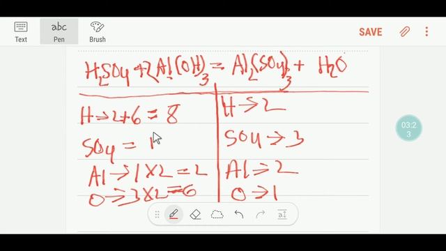 H2SO4+Al(OH)3=Al2(SO4)3 +H₂O Balance| Aluminum hydroxide reacts with Sulfuric acid balanced Equatio смотреть онлайн