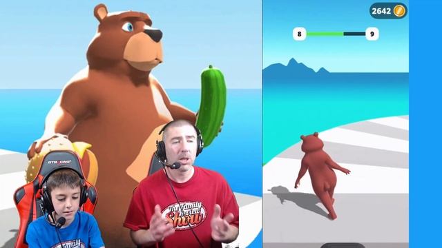 Body Run 3D Gameplay and Review (iOS and Android Mobile Game) смотреть онлайн