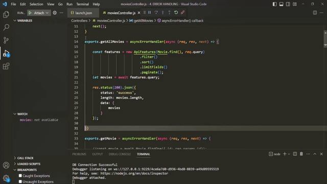 #101 Debugging NODE JS Code | Error Handling in Express | A Complete NODE JS Course смотреть онлайн