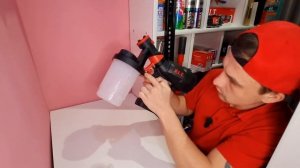 Аккумуляторный краскораспылитель P.I.T ч1