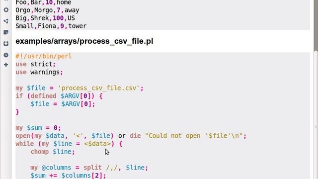 Beginner Perl Maven tutorial: 4.15 - Process CSV file смотреть онлайн