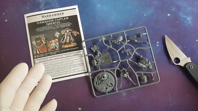 Terminator Chaplain Tarentus unboxing смотреть онлайн