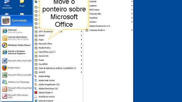 Como abrir o Microsoft Excel 2003? [How to open Microsoft Excel 2003?] смотреть онлайн