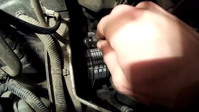 Как заменить приводной ремень(ремень генератора) дизель1.5 на Ниссан кашкай! смотреть онлайн