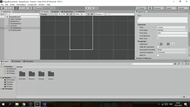 Создание игры Flappy Bird на Android | Unity Tutorial, C# смотреть онлайн