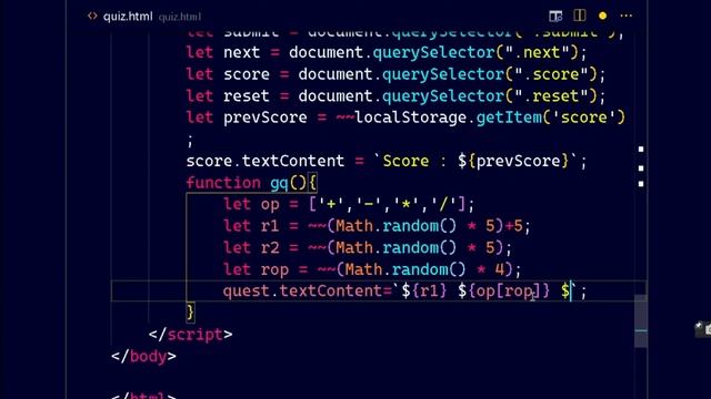 Quiz App using HTML CSS and JavaScript | JS Quiz App | JavaScript Project |Math Quiz Website смотреть онлайн