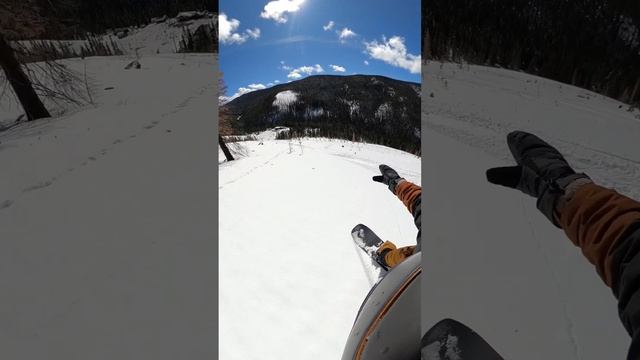 Freeriding in Colorado. Snowboarding / Фрирайд в Колорадо. Сноуборд смотреть онлайн