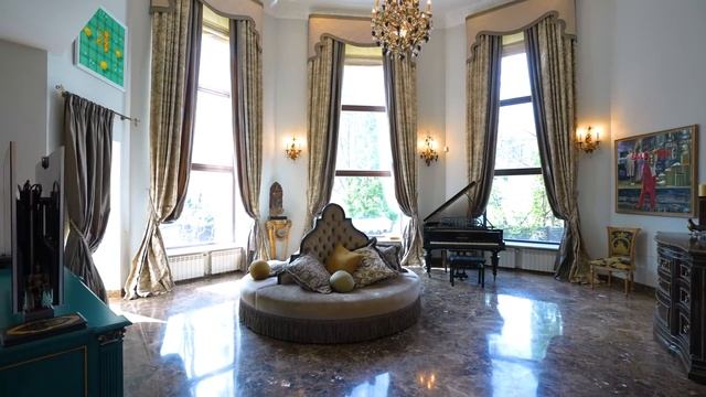 Обзор ВОСЬМИЭТАЖНОГО дворца как у Президента! Дом в Сколково с кинотеатром - ЦАРСКАЯ РОСКОШЬ! смотреть онлайн