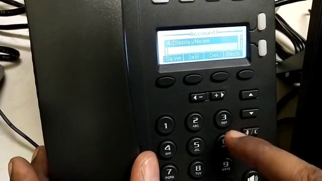 Configuring An IP Phone Manually For FreePBX Server Asterisk Server