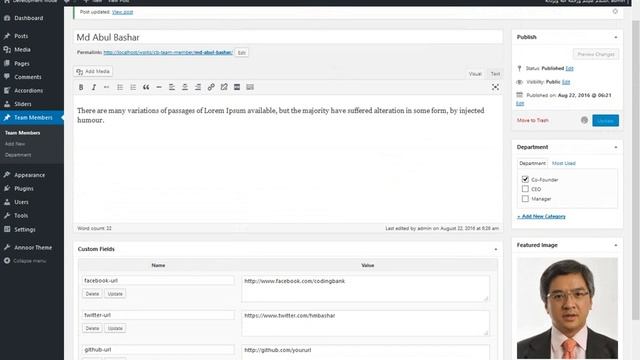 CB Team Members WordPress Free Plugin смотреть онлайн