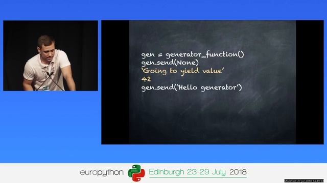 How async and await ended up in Python смотреть онлайн