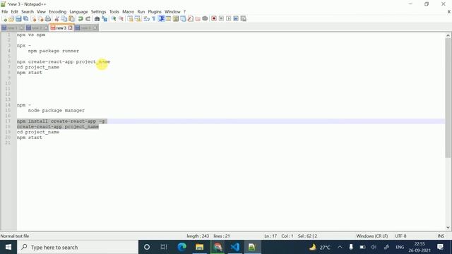 #05 - npm vs npx in reactjs (Hindi) l React js Tutorial l TechMentor Tutorials смотреть онлайн