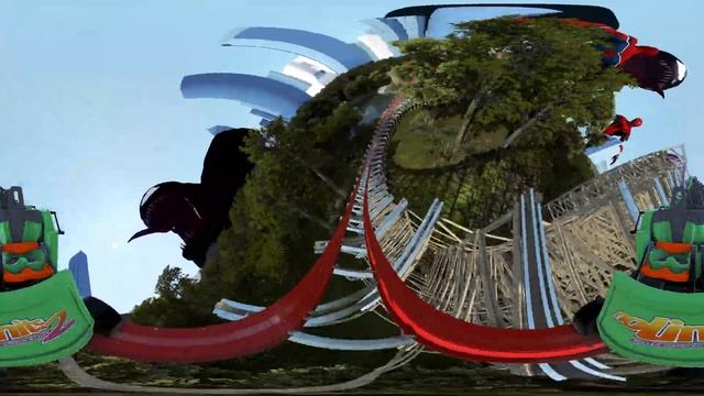 360° VR VIDEO ?️ Spiderman Roller Coaster смотреть онлайн