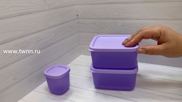 Контейнеры Кубикс 650 мл Tupperware смотреть онлайн