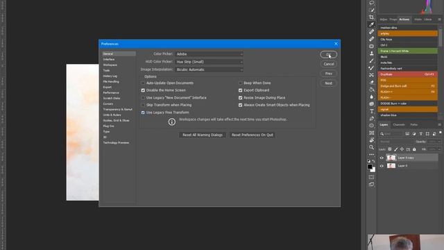 Ctrl-t и Overscroll здорового человека в обновленном фотошопе. смотреть онлайн