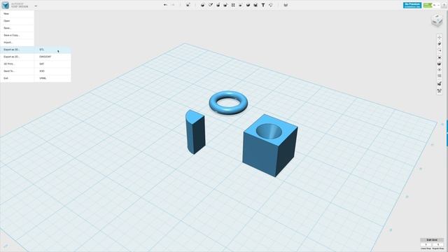 Autodesk 123D Design - Tutorial #7 - Saving & Exporting смотреть онлайн