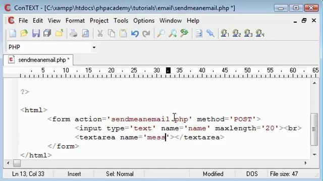 PHP Tutorials Sending email Part 1 смотреть онлайн