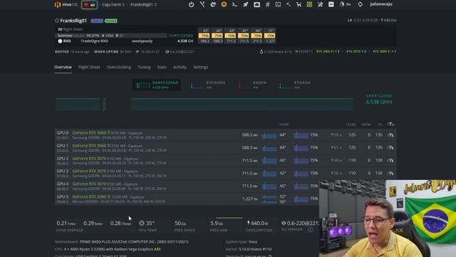 ⛏️?? BYE BYE LHR - ATUALIZACÃO DO HIVE OS - NOVOS DRIVERS E FUNCIONALIDADES DE OVERCLOCK DE MEMÓRIA смотреть онлайн