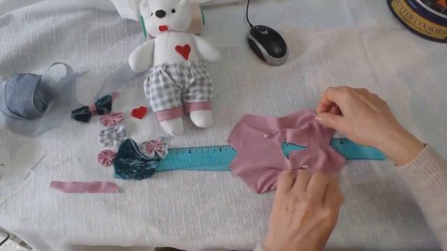 Oso. Tutorial .oso De Tela. Maстер-класс мишка из ткани. Мастер-класс Tetyana Shchepkina