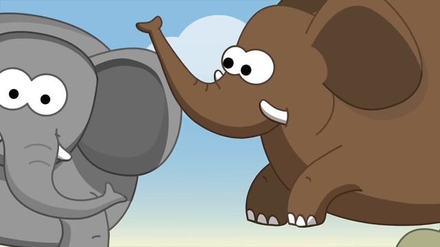 A Balancing elephant - Nursery rhymes - Toobys смотреть онлайн