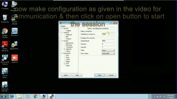 3COM Switch Console and ip configuration