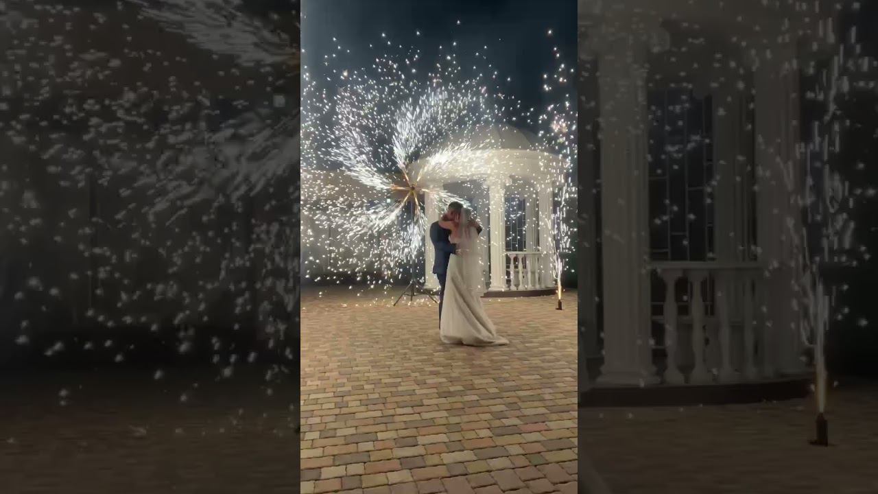 Холодные фонтаны на свадьбу, большие и пышные, дорожка, вертушка , 13.07.24 Визит смотреть онлайн