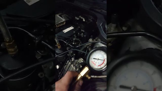 Engine OM 642, Проверка давления масла на холодном ДВС смотреть онлайн
