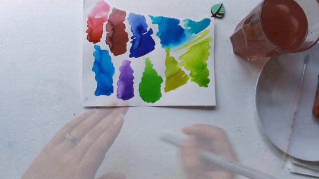 КАК ИСПРАВЛЯТЬ ОШИБКИ В АКВАРЕЛИ? УРОК РИСОВАНИЯ - ANA смотреть онлайн