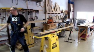 Строгаем длинную доску