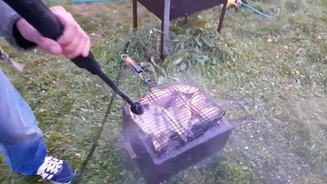 Чистим рыбу керхером смотреть онлайн