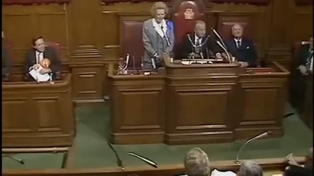 Declaration at Finchley constituency 1987 General Election - Margaret Thatcher. смотреть онлайн