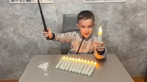 Летающие свечи Гарри Поттера !!!