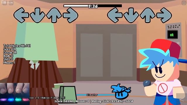 Friday Night Funkin' - Vs Roblox 1.5 Update (FNF MODS) смотреть онлайн