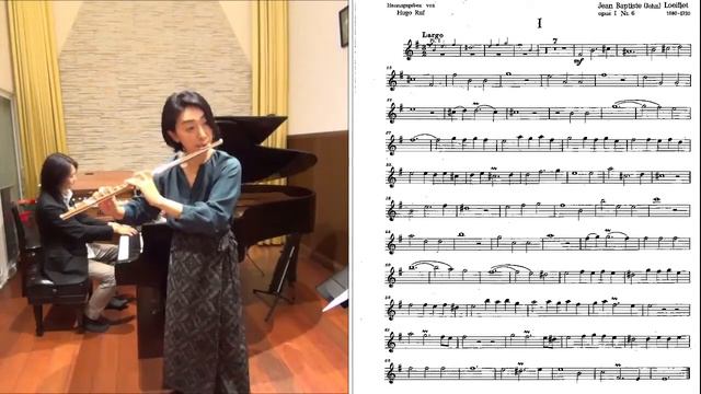 【Enjoy!FLUTE-KARAOKE with Score】J.B.Loeillet Triosonate E minor op1/6 1,2 mov. смотреть онлайн