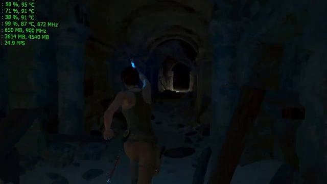 Rise of the Tomb Raider Gameplay I Intel Core i5-2450M, 4GB RAM, Nvidia Geforce GT 630M (2GB) I смотреть онлайн