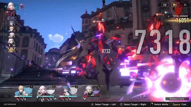 Memory of Chaos Stage 10 3 Star Full Auto E6 Seele E6 Jing Yuan - Honkai: Star Rail смотреть онлайн