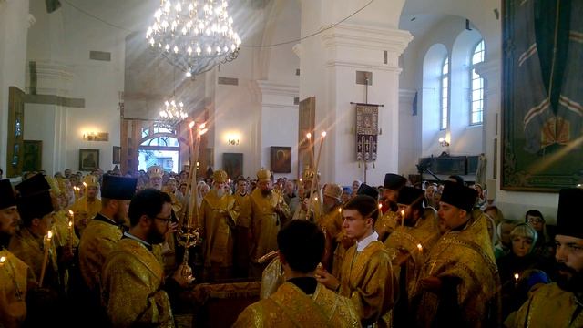 Величание первоверховным апостолом Петру и Павлу в Петропавловском соборе города Минска смотреть онлайн