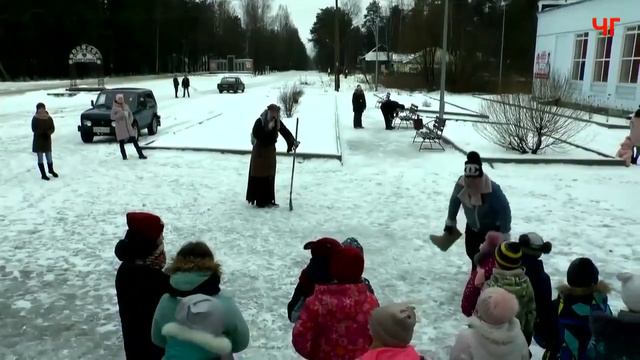 Детские забавы у ёлки 2020 Сазоново. смотреть онлайн