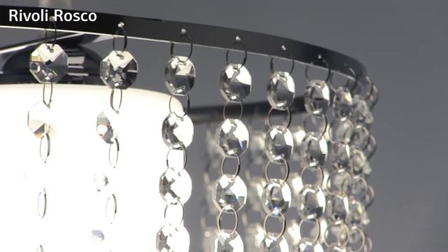 Светильник подвесной (подвес) RIVOLI Rosco 3041-201 1 * E27 60 Вт хрусталь модерн смотреть онлайн