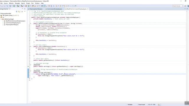 Polymorphism Example смотреть онлайн