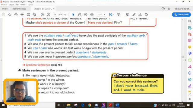Grammar/Writing 8th grade - Present Perfect смотреть онлайн